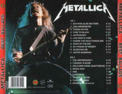 Metallica Ballads   -  9